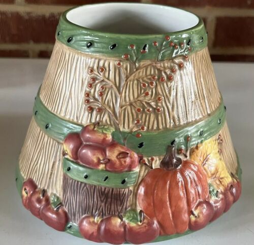 Yankee Candle Shade Jar Topper Apple Herbst Ernte 5 Zoll & 7,5 Zoll Teller - Bild 2 von 15