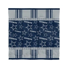 Northwest NFL Unisex-Adult Bed in a Bag Set Dallas Cowboys Queen Grey