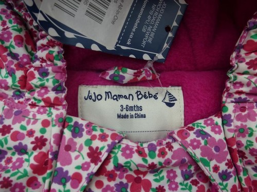 Jojo Maman Bebe PUDDLESUIT NEW 🌈 FLEECE Lined ALL-IN-ONE Snowsuit LOTS DESIGNS - Picture 69 of 109