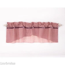 Cocalo Emilia Window Valance Girl's Nursery Decor Floral Pink Purple Shabby Chic