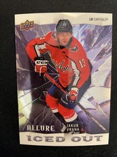 20-21 UD Allure Hockey Iced Out IO-3 Jakub Vrana