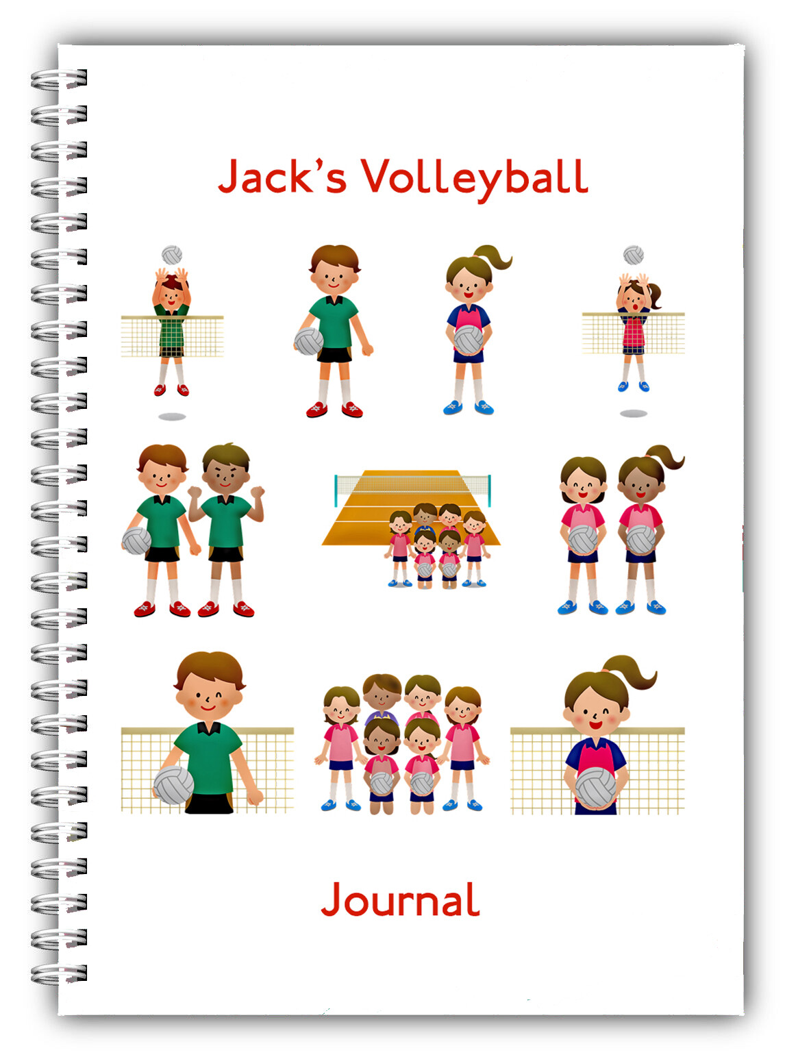 A5 PERSONALISED NOTEBOOK FOOTBALL JOURNAL LOG BOOK 50 LINED BLANK PAGES ...