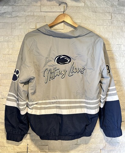 Women’s WEAR by Erin Andrews Gray Penn State Nittany Lions Vintage Zip Up Jacket - Picture 2 of 7