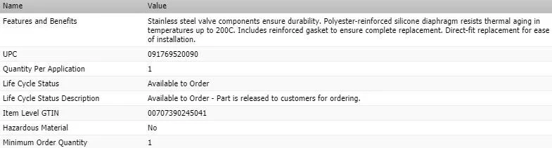 EGR 阀门标准适用于 1998 年 NISSAN FRONTIER — 第 4/4 张图片