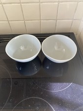 Image of Portmeirion Sophie Conran Arbor Grey All Purpose Bowls X2.Brand New.