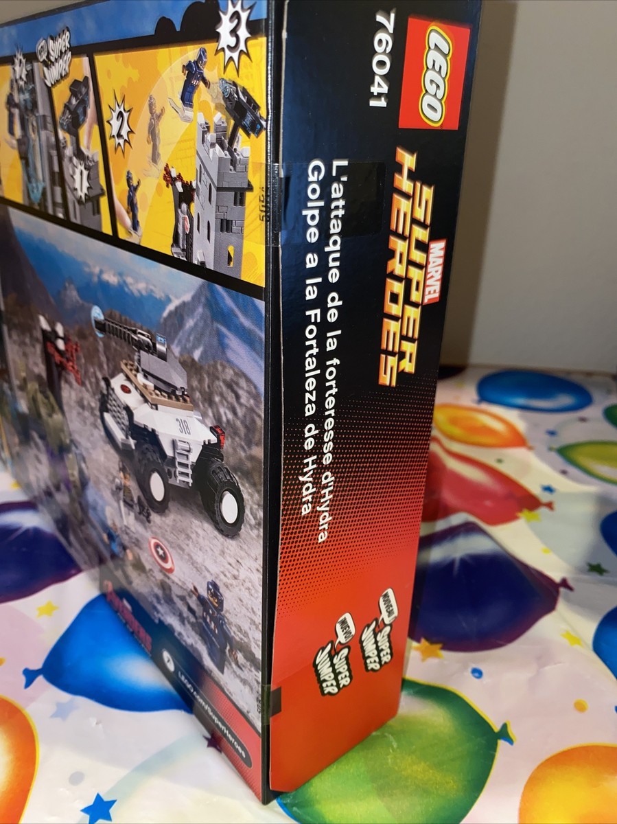 NEW/Sealed LEGO Marvel Super Heroes 76041 - Hydra Fortress Smash
