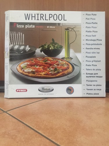 Whirlpool Piatto Pizza Per Forno Fino 260 Gradi 30cm Antiaderente Pyrex |  eBay