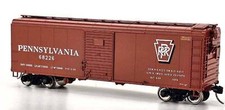 Bowser 43333 HO Scale X31a Round Roof Boxcar Pennsylvania PRR 68285 Shadow Keys