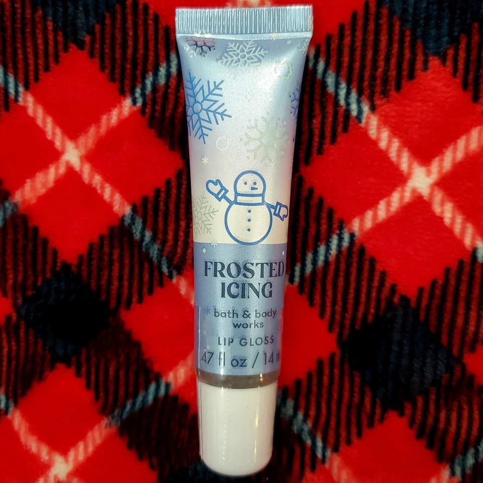 *Set of 6* Bath & Body Works Lip Gloss NEW Sealed Christmas Frosted Winter Rose - Image 2 of 4