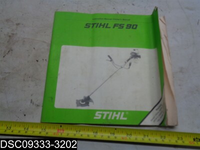 Used: 0458 313 0121 Stihl Oem FS 90 Chainsaw Instruction Manual | eBay