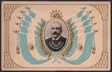 F-EX41399 ARGENTINA 1913 POSTAL PRESIDENTE SAENZ PEÑA A ALEMANIA.