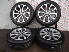 NISSAN JUKE MK1 FACELIFT F15 2014-2018 SET OF ALLOY WHEELS + TYRES 17 INCH 1KR7A