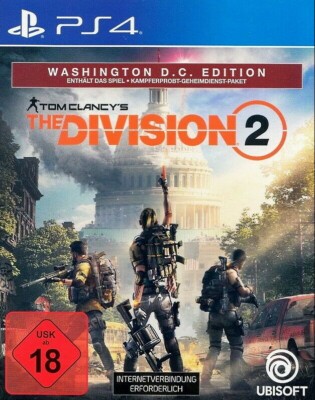 Tom Clancy's The Division 2 Washington D.C. Edition PS4 *** NEU IN FOLIE ***