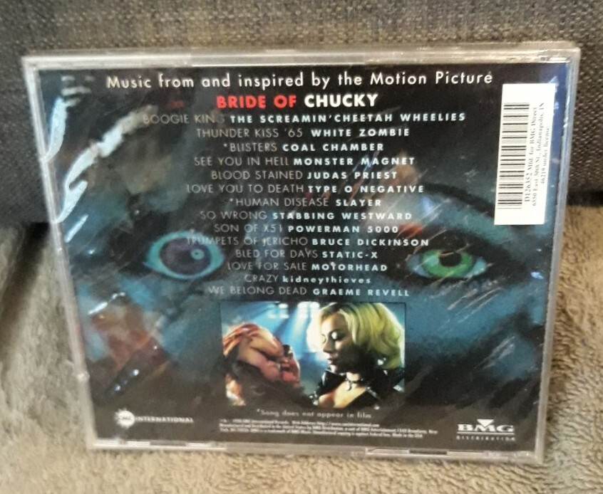 CHUCKY インディーズ CD The Bride of Chucky Original Soundtrack Various Artists (CD