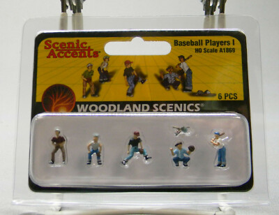 Figurines Woodland Scenics HO - Prêtes à Décorer Votre Réseau !