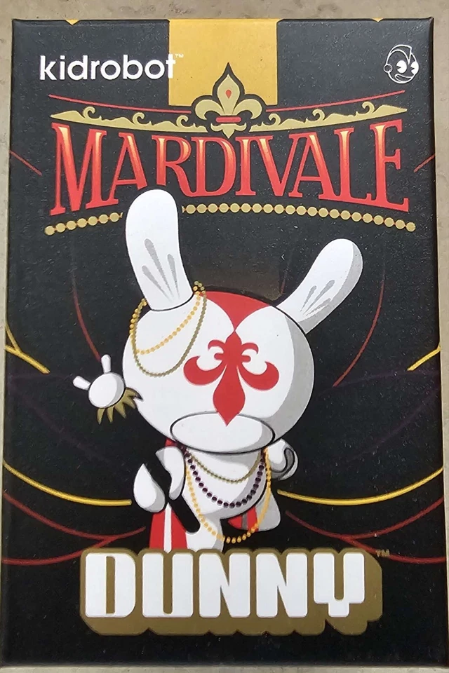 Kidrobot 2014 Mardivale Serie 3" KING AB Dunny Andrew Bell figura de vinilo x 1 Foto 2 de 3