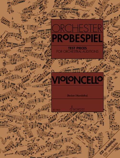 Thumbnail - Orchester-probespiel Violoncello Rudolf Mandalka (u. A.) Broschüre 64