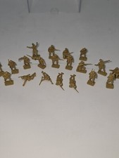 Army Men Soldiers Lido Lot of 20 Vintage Plastic US Army Men Tiny Small