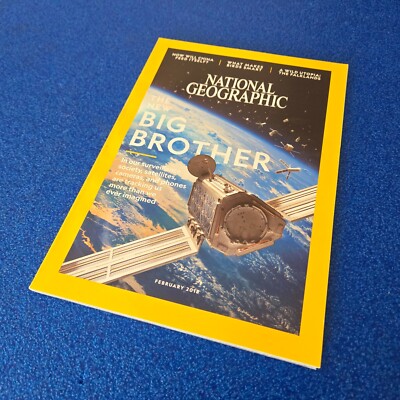 HIGH TECH NASA SPACE SATELLITES FEB 2018 NATIONAL GEOGRAPHIC MAGAZINE SHIPS FREE
