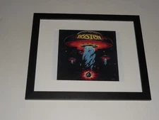 Large Framed Boston 1976 Rock Group S/T Album Promo Brad Delp Tom Scholz 24x20