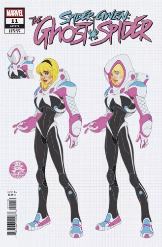 SPIDER GWEN GHOST SPIDER #11  BROOKS  (1:10)  MARVEL  COMICS  STOCK IMG
