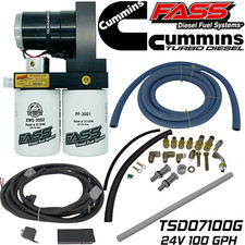 Fass Lift Pump Cummins Diesel 100gph For 2005-2018 2021-2024 Dodge Ram 2500 3500