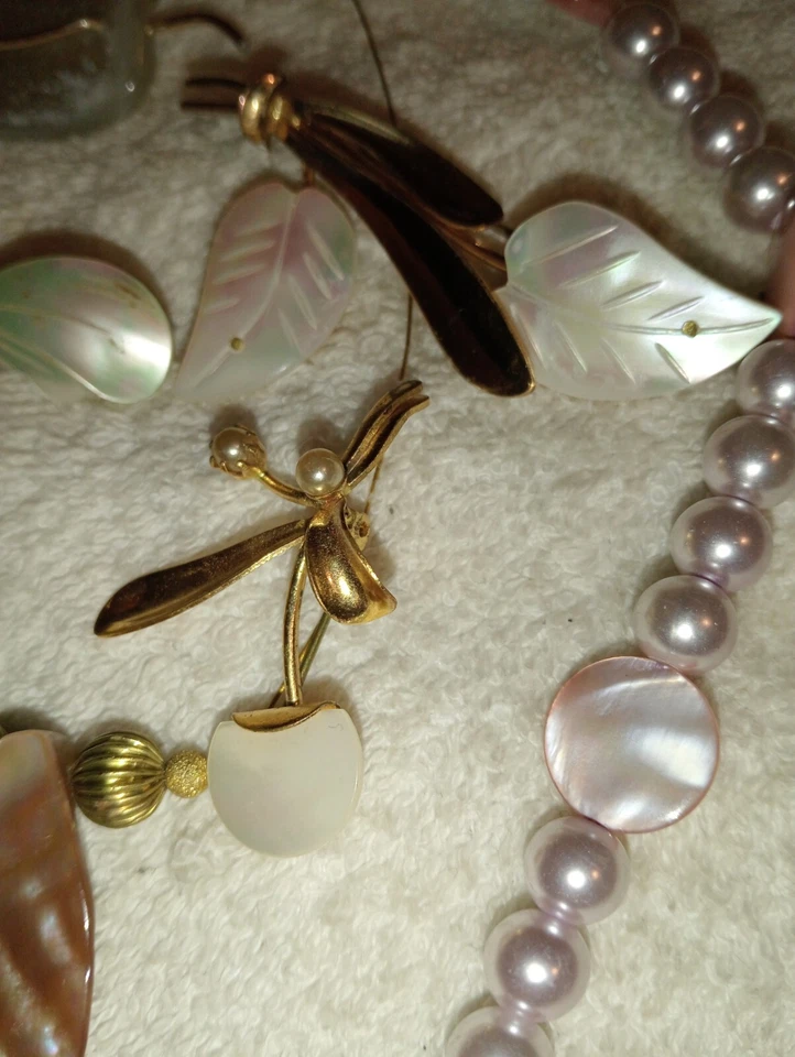 Schönes Perlmutt Konvolut 7 tlg - Bild 2 von 4