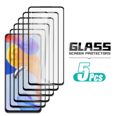 Tempered Glass Screen Protector For Xiaomi Redmi Note 12 11 10 9 Mi 11T 10T Pro