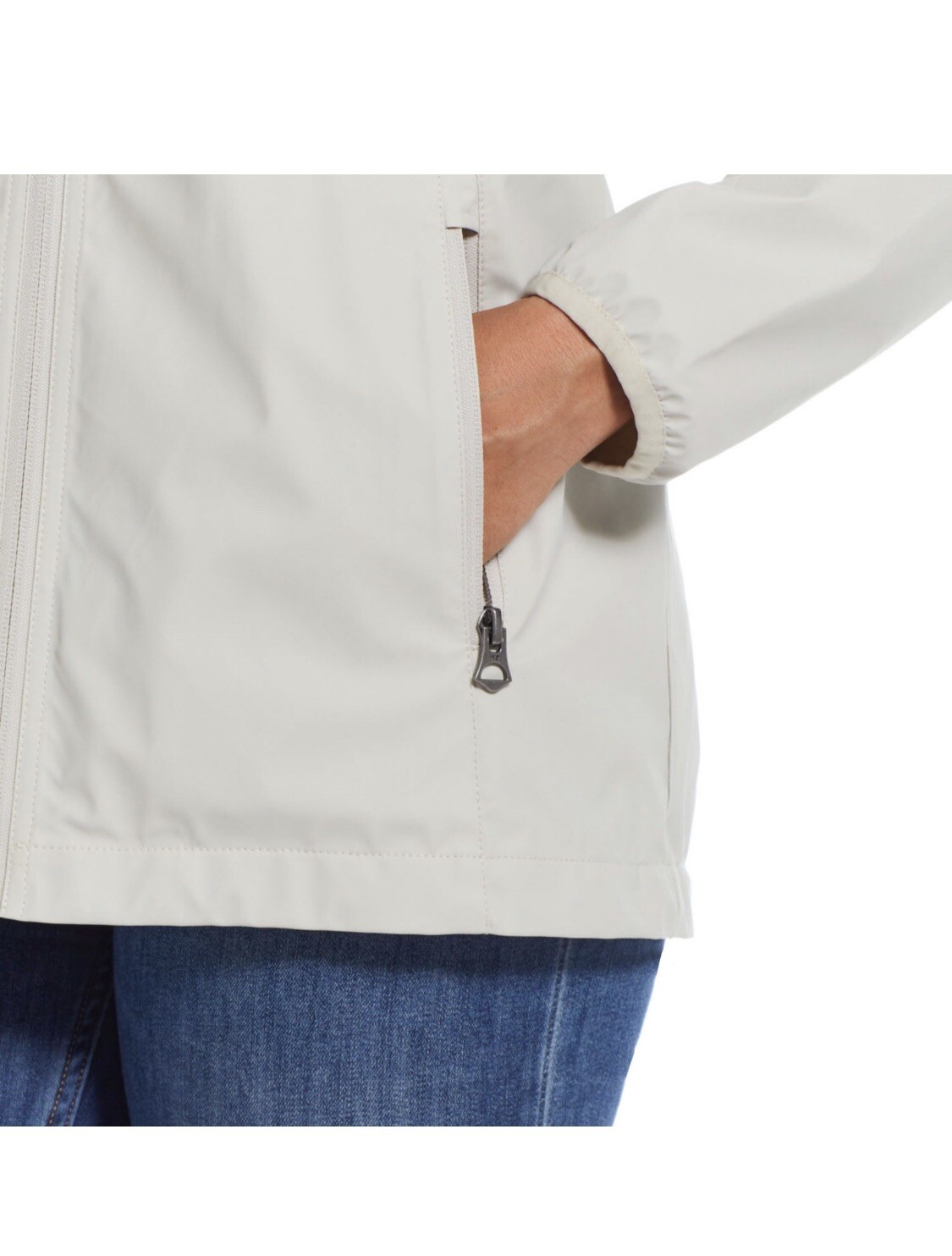 WP Weatherproof Women's Lightweight Full Zip Rain Slicker JacketXXL eBay