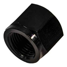 00-34020 Nitrous Outlet Bottle Valve Nut 326 Cnc Billet Aluminum Black