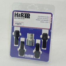 H&R Felgenschlösser Felgenschloss Satz M14x1,5x27mm Kugelbund B1452703KEY4|3