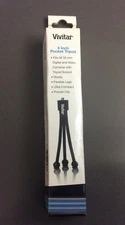 Vivitar Universal 4 Inch Flex Pocket Tripod Fits All 35mm Digital & Video Camera