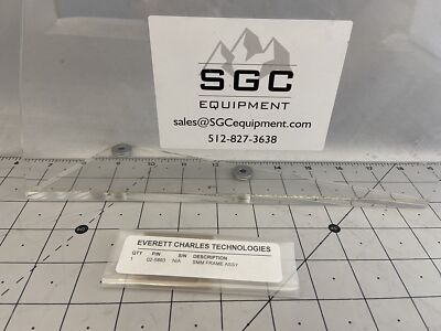 Everett Charles Technologies SMM Frame Assy PN: 02-5893