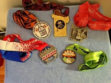 MARATHON RUNNING MEDAL LOT OF 5 LOT  13