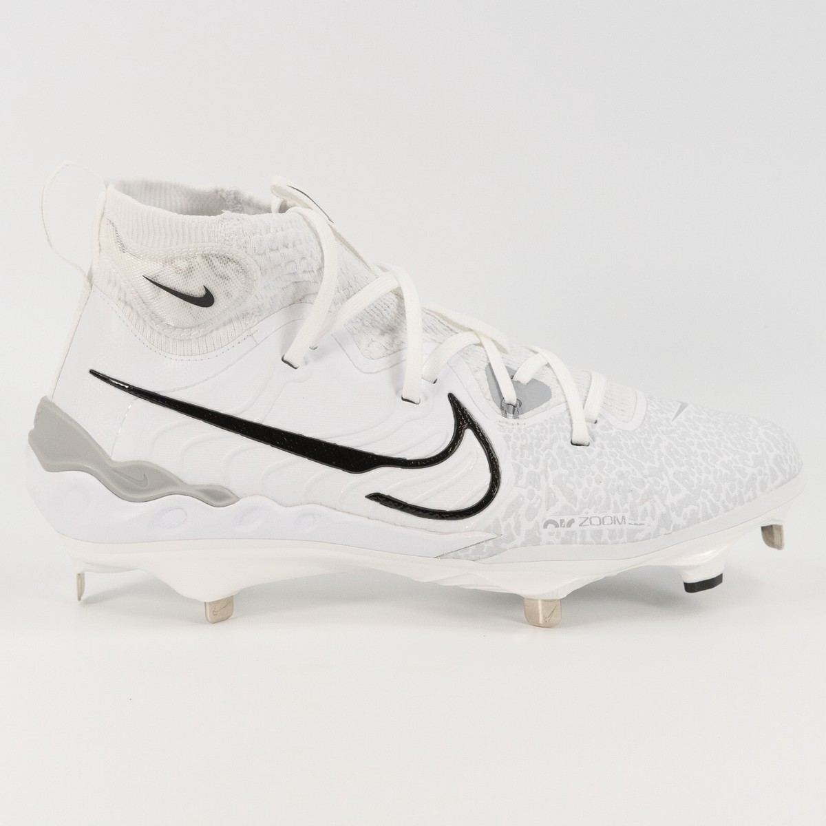 Nike Alpha Huarache NXT \'White Black\' DJ6517-100 Metal Baseball Cleats Nike Alpha Huarache NXT  main image 2