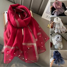 Xnova Sciarpe Donna Cashmere Invernale Scialle in Lana Caldo e Morbide Stola Elegante Cerimonia Tinta Unita Foulard e Spesso Grande Lungo con Scatola Regalo, Beige