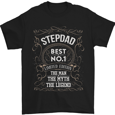 Fête des Pères Non Beau-Père Step Dad Drôle T-Shirt 100% Coton