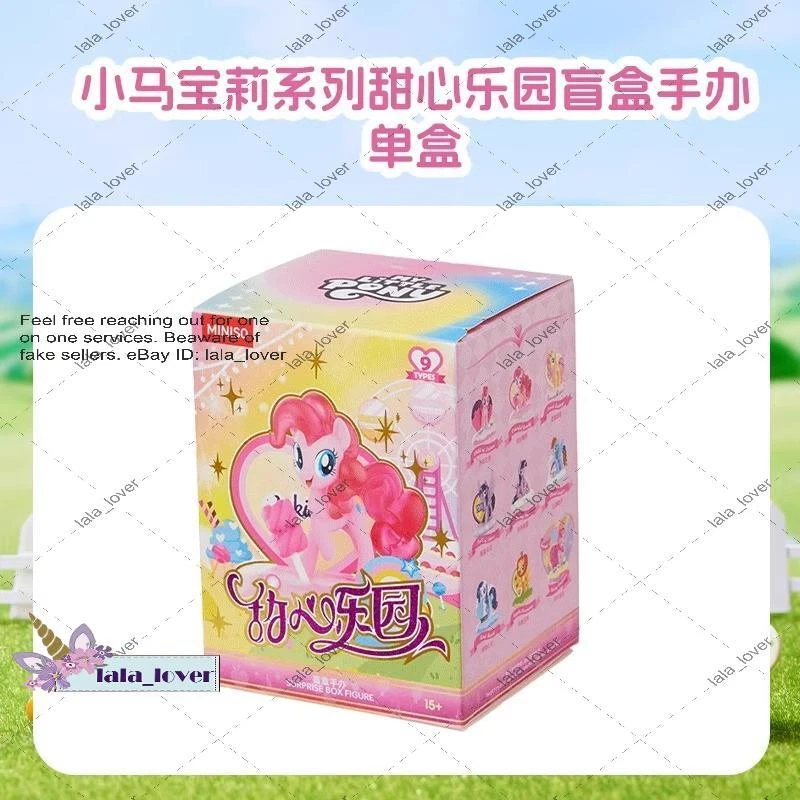 Boneco Miniso My Little Pony Sweet Paradise Series caixa cega confirmado autêntico - Imagem 4 de 4
