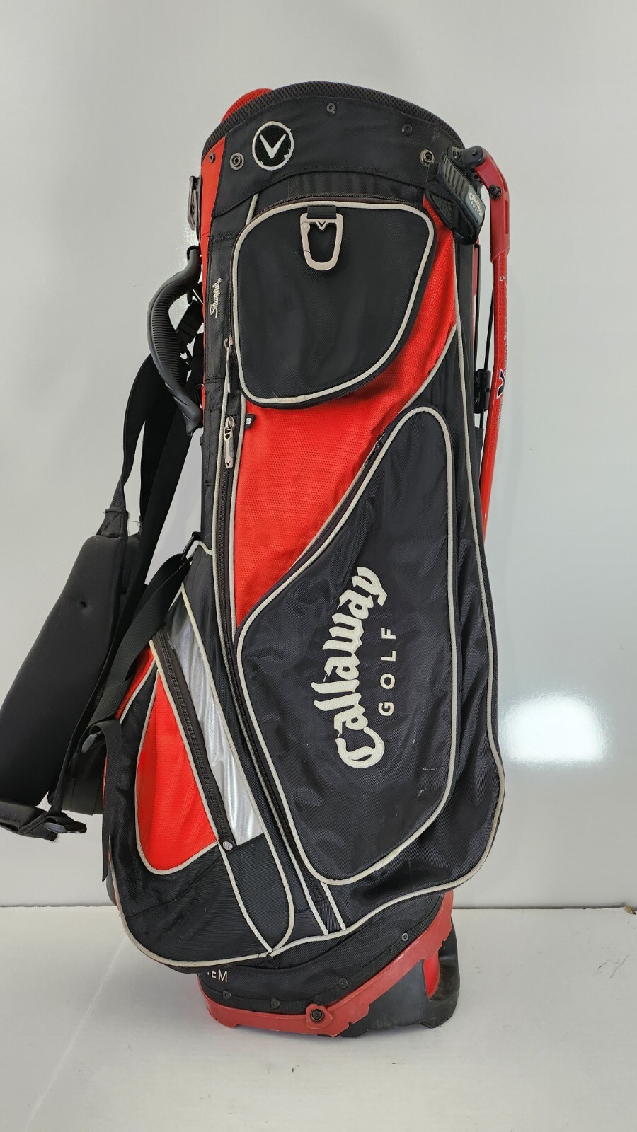 Callaway Xi Terra Firma Stand 7Way Stand Golf Bag Red Black (Please