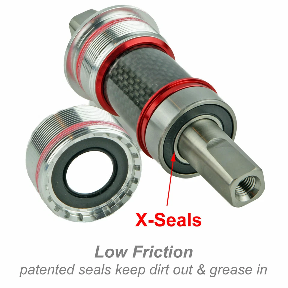 OMNI Racer Worlds Lightest JIS Square Taper Titanium Bottom Bracket 68x122mm - Image 4 of 4