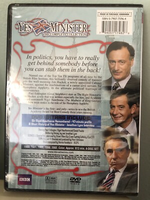 YES MINISTER: The Complete Collection (4-DVD Set) Paul Eddington  