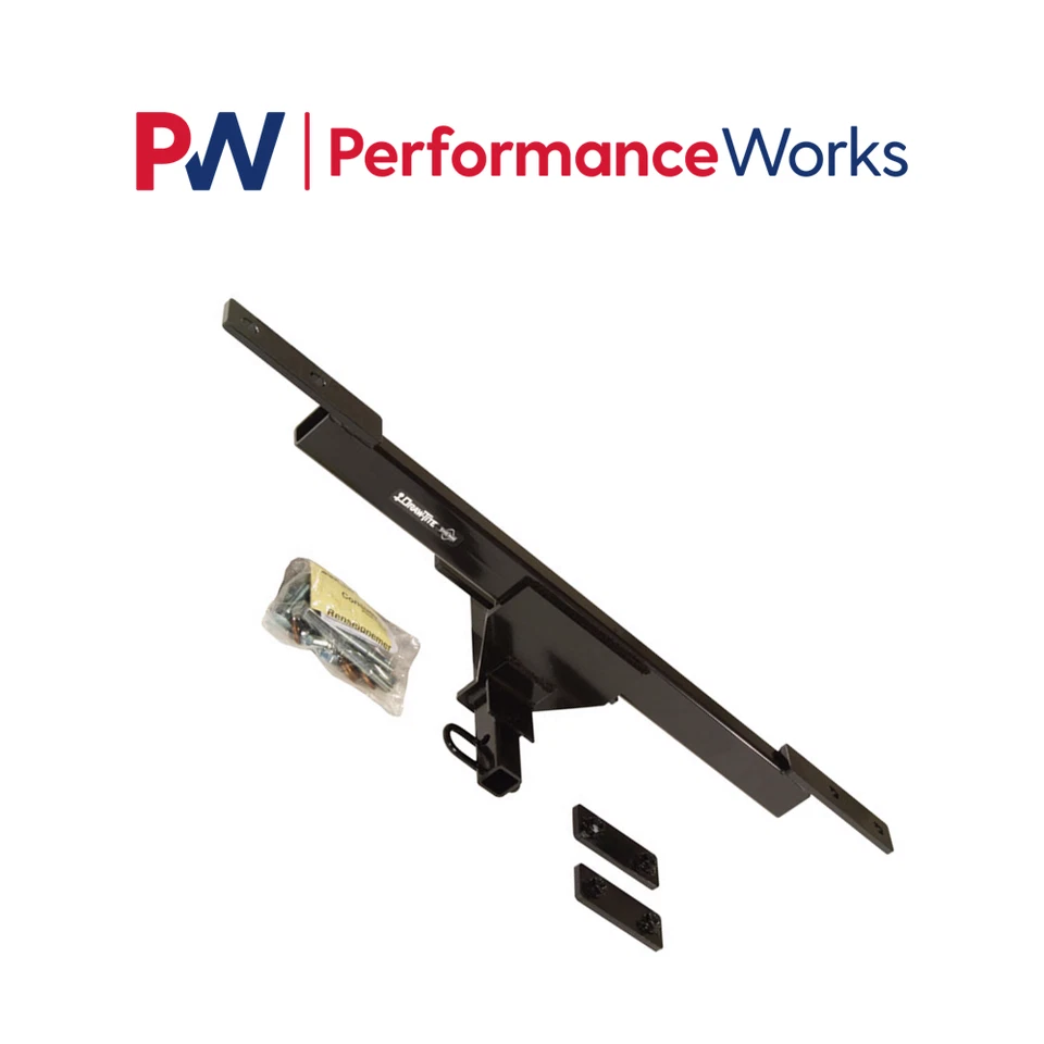 Enganche de remolque Draw-Tite 24880 clase I, negro, receptor de 1-1/4 pulgadas para Passat 12-22 Foto 2 de 4