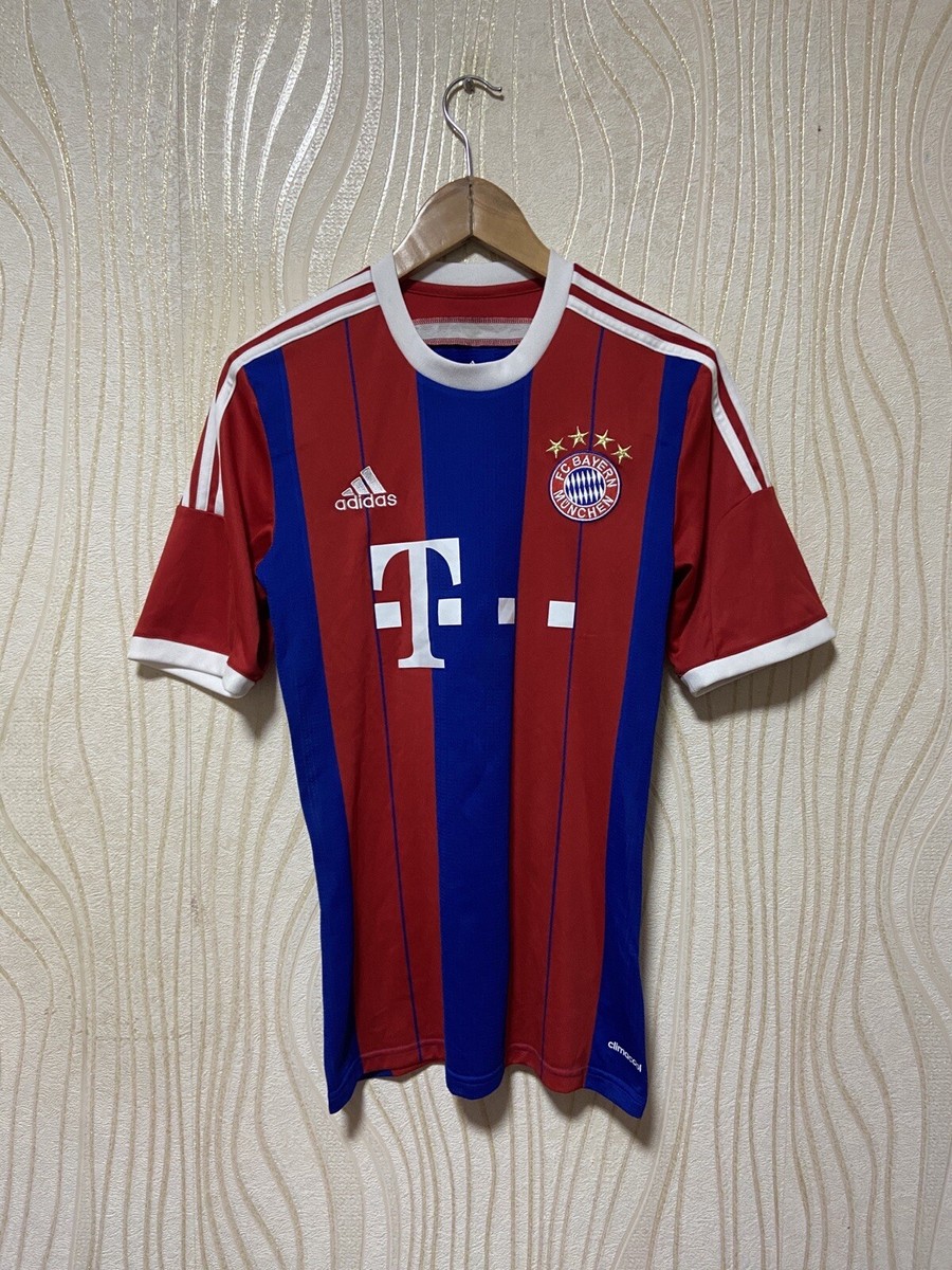 BAYERN MÜNICH 2014 2015 HOME FOOTBALL SHIRT SOCCER JERSEY ADIDAS
