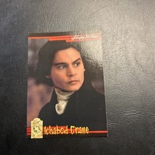 Jb10b Sleepy Hollow 1999 Inkworks Movie #73 Ichabod Crane Johnny Depp
