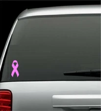Awareness Ribbon - Multiple Colors - Vinyl Decal Home Décor 3" x 6"