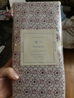 3 Piece Set Pottery Barn Brooklyn Nursery Baby Crib Bedding Set