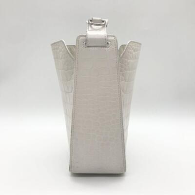 【美品】BALENCIAGA Tool 2.0 NS XS クロコ ハンドバッグ BALENCIAGA - 【美品】BALENCIAGA Tool 2.0 NS XS クロコ