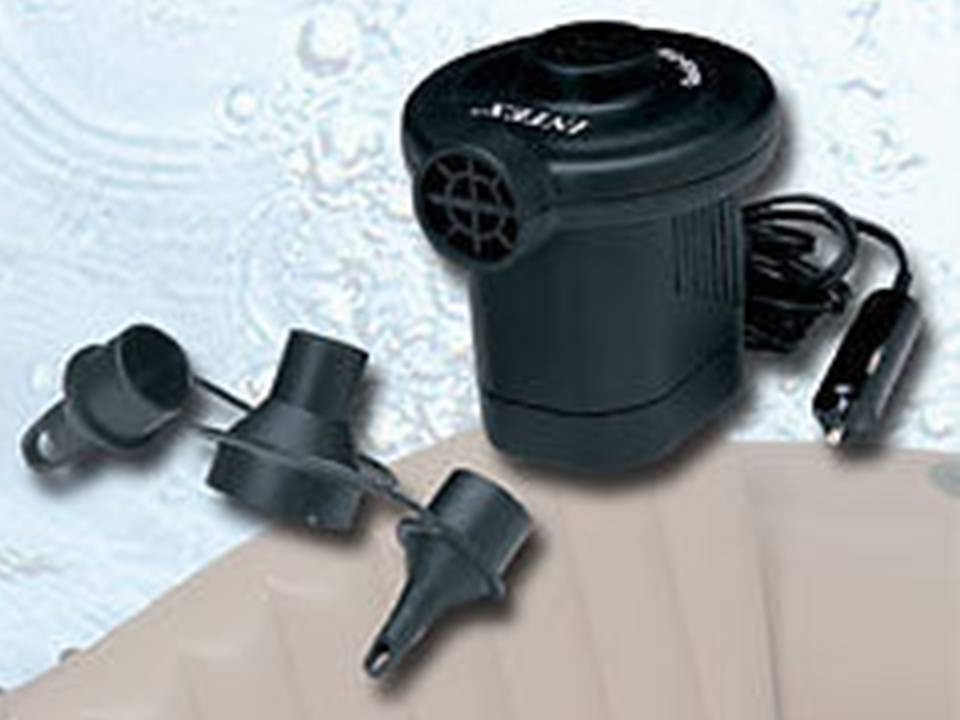 Intex Inflatable Toy Quick Fill Electric Pump 12V volt NEW
