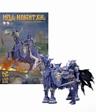 BORDER BA002 Hell Knight Syl & Horse 1/12 Scale Figure Model Kit Collectible