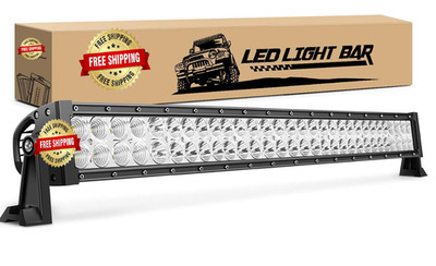 Barra LED 32'' Barras De Luz Para Camioneta Todoterreno Coche Tuneado SUPER BRILO